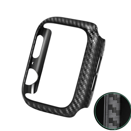 PC Carbon Fiber Frame Protection Case for Apple Watch Series 3 & 2 & 1 38mm-garmade.com