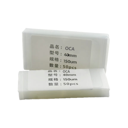 50 PCS OCA Optically Clear Adhesive for Apple Watch Series 4 / 5 / 6 40MM-garmade.com