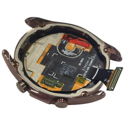 LCD Screen and Digitizer Full Assembly With Frame for Samsung Galaxy Watch3 SM-R850/R855(Gold)-garmade.com