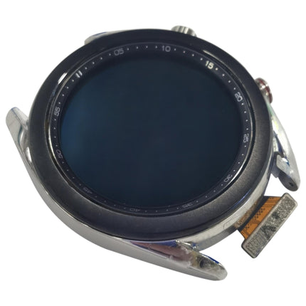 LCD Screen and Digitizer Full Assembly With Frame for Samsung Galaxy Watch3 SM-R850/R855(Silver)-garmade.com