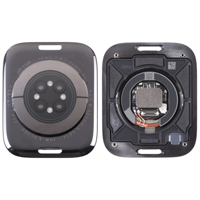 For Apple Watch Series 8 45mm GPS Glass Back Cover With Charging Module-garmade.com