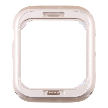 For Apple Watch Series SE 2022 40mm Stainless Steel Middle Frame Bezel Plate (Gold)-garmade.com