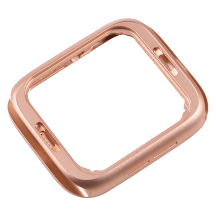 For Apple Watch Series SE 2022 40mm Stainless Steel Middle Frame Bezel Plate (Rose Gold)-garmade.com
