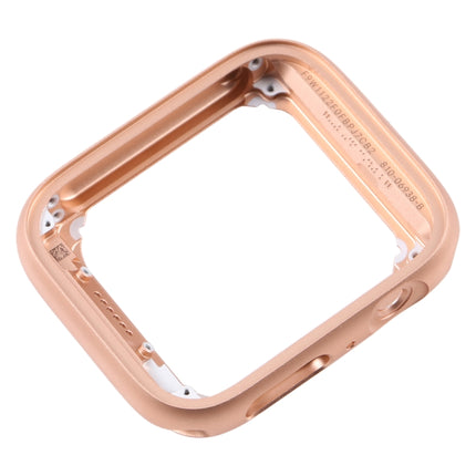 For Apple Watch Series SE 2022 40mm Stainless Steel Middle Frame Bezel Plate (Rose Gold)-garmade.com