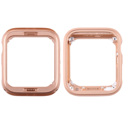 For Apple Watch Series SE 2022 44mm Aluminum Alloy Middle Frame Bezel Plate(Rose Gold)-garmade.com