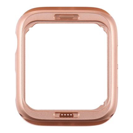For Apple Watch Series SE 2022 44mm Aluminum Alloy Middle Frame Bezel Plate(Rose Gold)-garmade.com