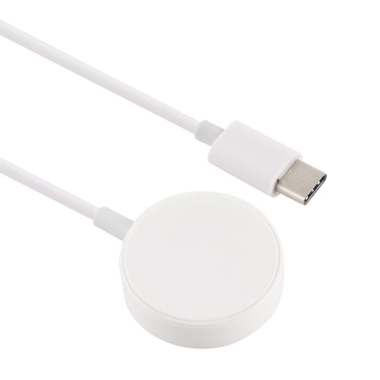 30cm Universal Portable Magnetic Wireless Charger for Apple Watch Series 4 & 3 & 2 & 1 (White)-garmade.com