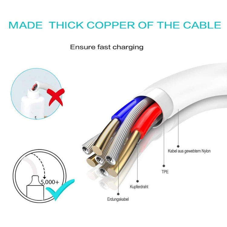 30cm Universal Portable Magnetic Wireless Charger for Apple Watch Series 4 & 3 & 2 & 1 (White)-garmade.com