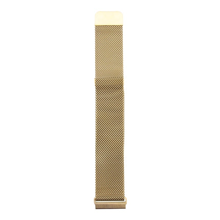 For Fitbit Blaze Watch Loop Magnetic Closure Clasp Stainless Steel Watchband(Gold)-garmade.com