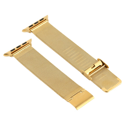 Stainless Steel Watchband for Apple Watch Series 3 & 2 & 1 42mm(Gold)-garmade.com