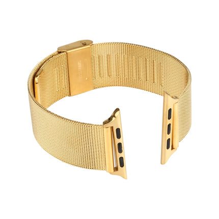 Stainless Steel Watchband for Apple Watch Series 3 & 2 & 1 42mm(Gold)-garmade.com