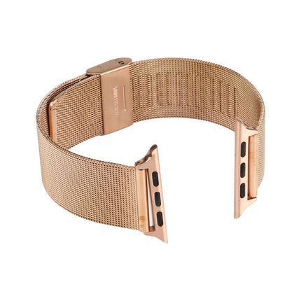 Stainless Steel Watchband for Apple Watch Series 3 & 2 & 1 42mm(Rose Gold)-garmade.com