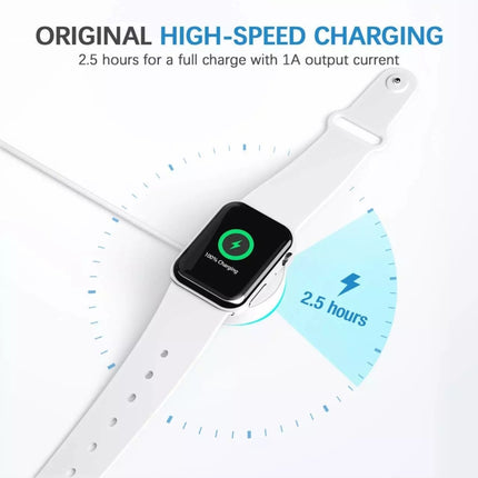 Wireless Magnetic Quick Charging to USB Cable for Apple Watch Series-garmade.com