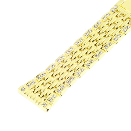 Metal Wrist Strap Watch Band for Samsung Gear S3 (Gold)-garmade.com