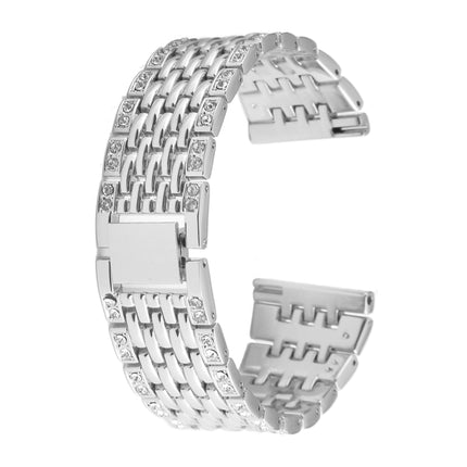 Metal Wrist Strap Watch Band for Samsung Gear S3(Silver)-garmade.com