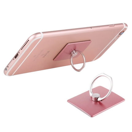 Ring Buckle Multifunction Cell Phone Holder(Rose Gold)-garmade.com