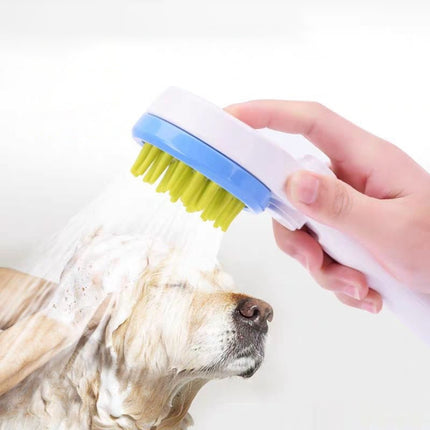 Pet Shower Nozzle Massage Shower, with Hose Universal Joint (Green)-garmade.com