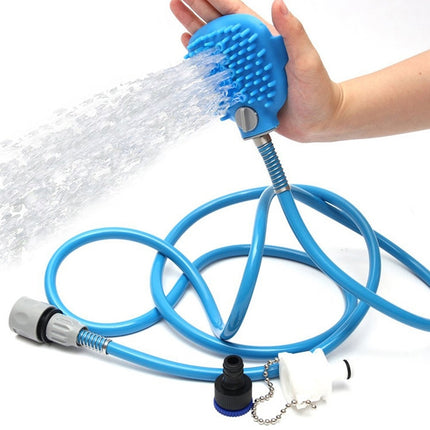 Pet Shower Nozzle Massage Shower (Blue)-garmade.com