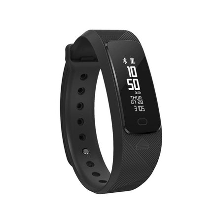 SMA-B2 Fitness Tracker Bluetooth 4.0 Smart Bracelet, IP67 Waterproof, Support Sports Modes / Heart Rate Monitor / Blood Pressure Monitor / Sleep Monitor(Black)-garmade.com