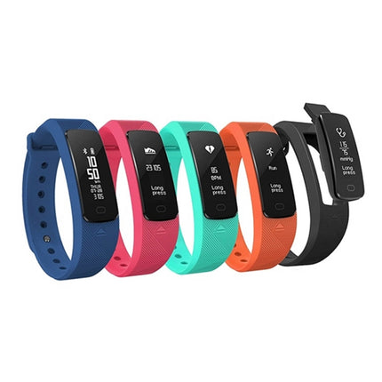 SMA-B2 Fitness Tracker Bluetooth 4.0 Smart Bracelet, IP67 Waterproof, Support Sports Modes / Heart Rate Monitor / Blood Pressure Monitor / Sleep Monitor(Black)-garmade.com