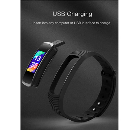 SMA-B3 Fitness Tracker 0.96 inch Bluetooth Smart Bracelet, IP67 Waterproof, Support Activity Traker / Heart Rate Monitor / Blood Pressure Monitor / Remote Capture(Black)-garmade.com