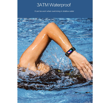 SMA-B3 Fitness Tracker 0.96 inch Bluetooth Smart Bracelet, IP67 Waterproof, Support Activity Traker / Heart Rate Monitor / Blood Pressure Monitor / Remote Capture(Black)-garmade.com