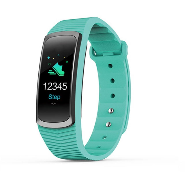 SMA-B3 Fitness Tracker 0.96 inch Bluetooth Smart Bracelet, IP67 Waterproof, Support Activity Traker / Heart Rate Monitor / Blood Pressure Monitor / Remote Capture(Green)-garmade.com