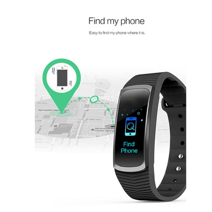 SMA-B3 Fitness Tracker 0.96 inch Bluetooth Smart Bracelet, IP67 Waterproof, Support Activity Traker / Heart Rate Monitor / Blood Pressure Monitor / Remote Capture(Green)-garmade.com