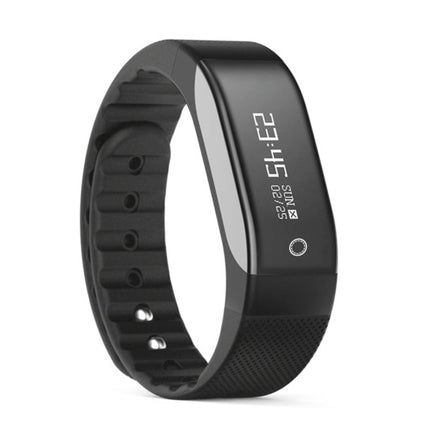 SMA07 Fitness Tracker OLED Bluetooth Smart Bracelet, IP67 Waterproof, Support Activity Tracker / Heart Rate Monitor / Anti-lost / Sedentary Alert(Black)-garmade.com