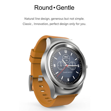 SMA-Round 1.28 inch Color Touch Screen Bluetooth Steel Strap Smart Watch, Waterproof, Support Voice Control / Heart Rate Monitor / Sleep Monitor / Bluetooth Camera, Compatible with Android and iOS System-garmade.com