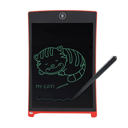 Howshow 8.5 inch LCD Pressure Sensing E-Note Paperless Writing Tablet / Writing Board (Red)-garmade.com