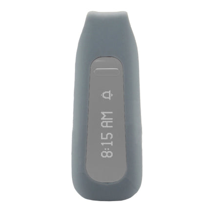 For Fitbit One Smart Watch Clip Style Silicone Case, Size: 6x2.2x1.5cm(Grey)-garmade.com