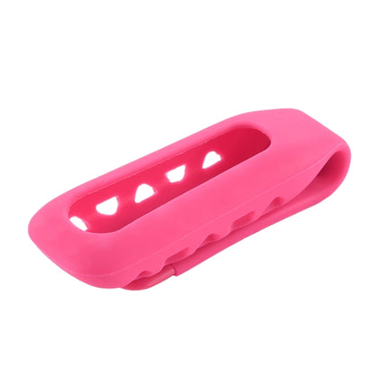 For Fitbit One Smart Watch Clip Style Silicone Case, Size: 6x2.2x1.5cm(Magenta)-garmade.com