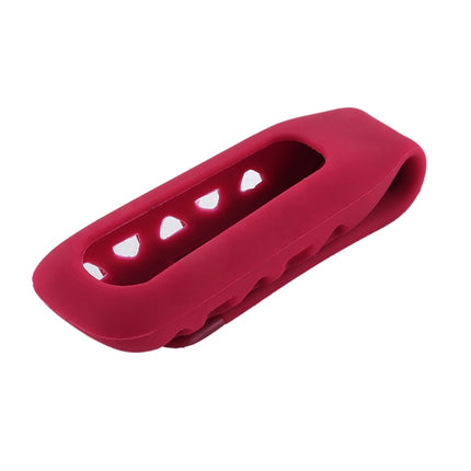 For Fitbit One Smart Watch Clip Style Silicone Case, Size: 6x2.2x1.5cm(Wine Red)-garmade.com