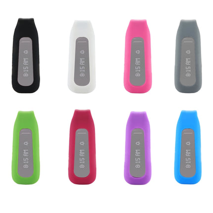 For Fitbit One Smart Watch Clip Style Silicone Case, Size: 6x2.2x1.5cm(White)-garmade.com