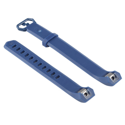 For Fitbit Alta Smart Watch Silicone Watchband, Length: about 23.8cm(Blue)-garmade.com