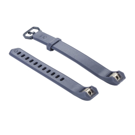 For Fitbit Alta Smart Watch Silicone Watchband, Length: about 23.8cm(Grey)-garmade.com
