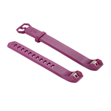 For Fitbit Alta Smart Watch Silicone Watchband, Length: about 23.8cm(Purple)-garmade.com