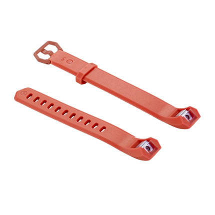 For Fitbit Alta Smart Watch Silicone Watchband, Length: about 23.8cm(Red)-garmade.com