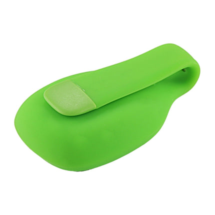 For Fitbit Zip Smart Watch Clip Style Silicone Case, Size: 5.2x3.2x1.3cm(Green)-garmade.com