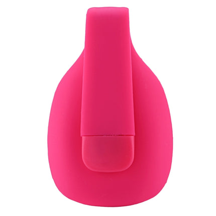 For Fitbit Zip Smart Watch Clip Style Silicone Case, Size: 5.2x3.2x1.3cm(Magenta)-garmade.com