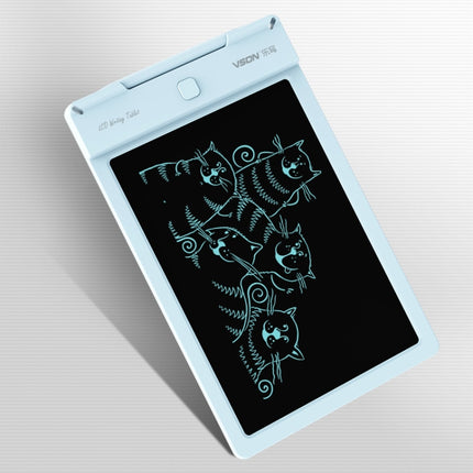 WP9310 9 inch LCD Monochrome Screen Writing Tablet Handwriting Drawing Sketching Graffiti Scribble Doodle Board for Home Office Writing Drawing(Blue)-garmade.com