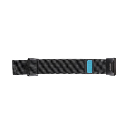Metal Wrist Strap Watch Band for Fitbit Charge 3(Black)-garmade.com