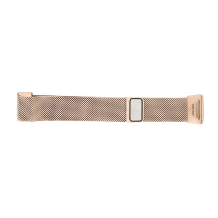Metal Wrist Strap Watch Band for Fitbit Charge 3 (Gold)-garmade.com