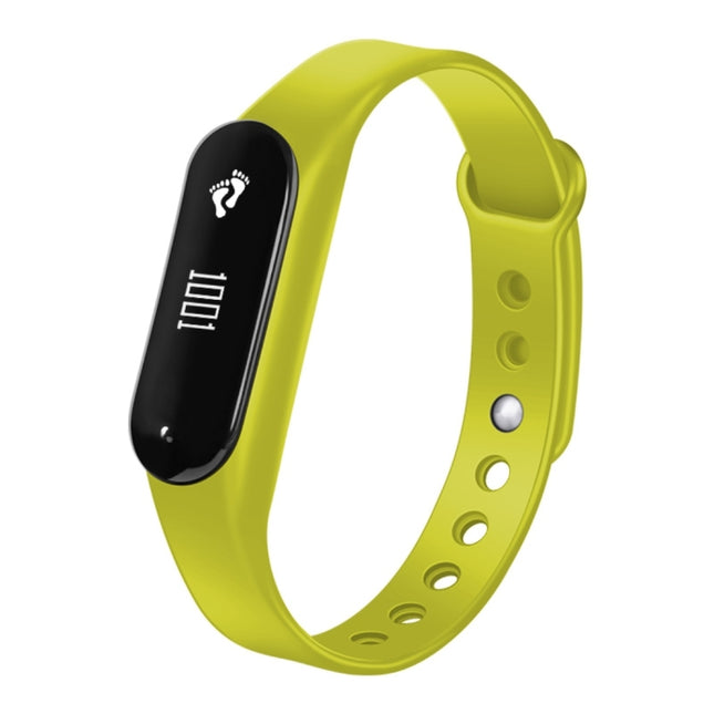 CHIGU C6 0.69 inch OLED Display Bluetooth Smart Bracelet, Support Heart Rate Monitor / Pedometer / Calls Remind / Sleep Monitor / Sedentary Reminder / Alarm / Anti-lost, Compatible with Android and iOS Phones (Green)-garmade.com