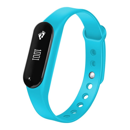 CHIGU C6 0.69 inch OLED Display Bluetooth Smart Bracelet, Support Heart Rate Monitor / Pedometer / Calls Remind / Sleep Monitor / Sedentary Reminder / Alarm / Anti-lost, Compatible with Android and iOS Phones (Blue)-garmade.com