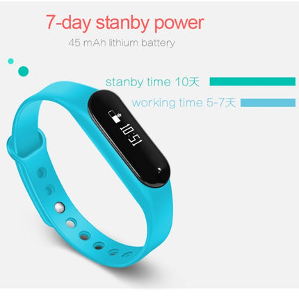 CHIGU C6 0.69 inch OLED Display Bluetooth Smart Bracelet, Support Heart Rate Monitor / Pedometer / Calls Remind / Sleep Monitor / Sedentary Reminder / Alarm / Anti-lost, Compatible with Android and iOS Phones (Orange)-garmade.com