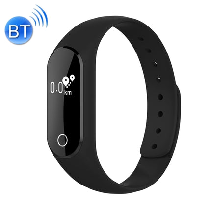 TLW25 0.42 inch OLED Display Bluetooth Smart Bracelet, IP66 Waterproof, Support Heart Rate Monitor / Pedometer / Calls Remind / Sleep Monitor / Sedentary Reminder / Alarm / Remote Capture, Compatible with Android and iOS Phones (Black)-garmade.com