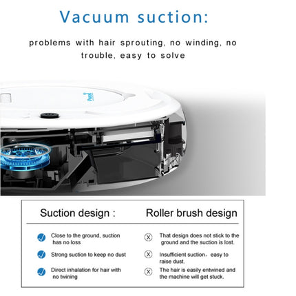 1800Pa Large Suction Smart Household Vacuum Cleaner Clean Robot-garmade.com