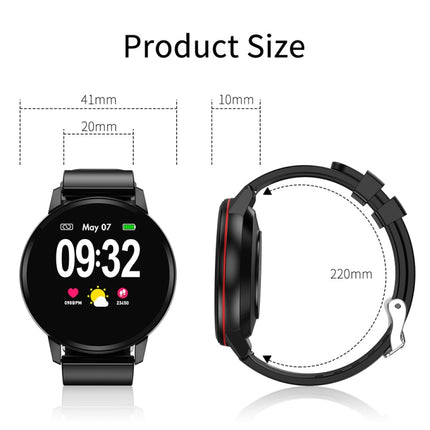 S01 1.22 inch IPS Display Color Screen Smart Bracelet IP67 Waterproof, Support Call Reminder/ Heart Rate Monitoring /Blood Pressure Monitoring/ Sleep Monitoring/Blood Oxygen Monitoring (Silver)-garmade.com